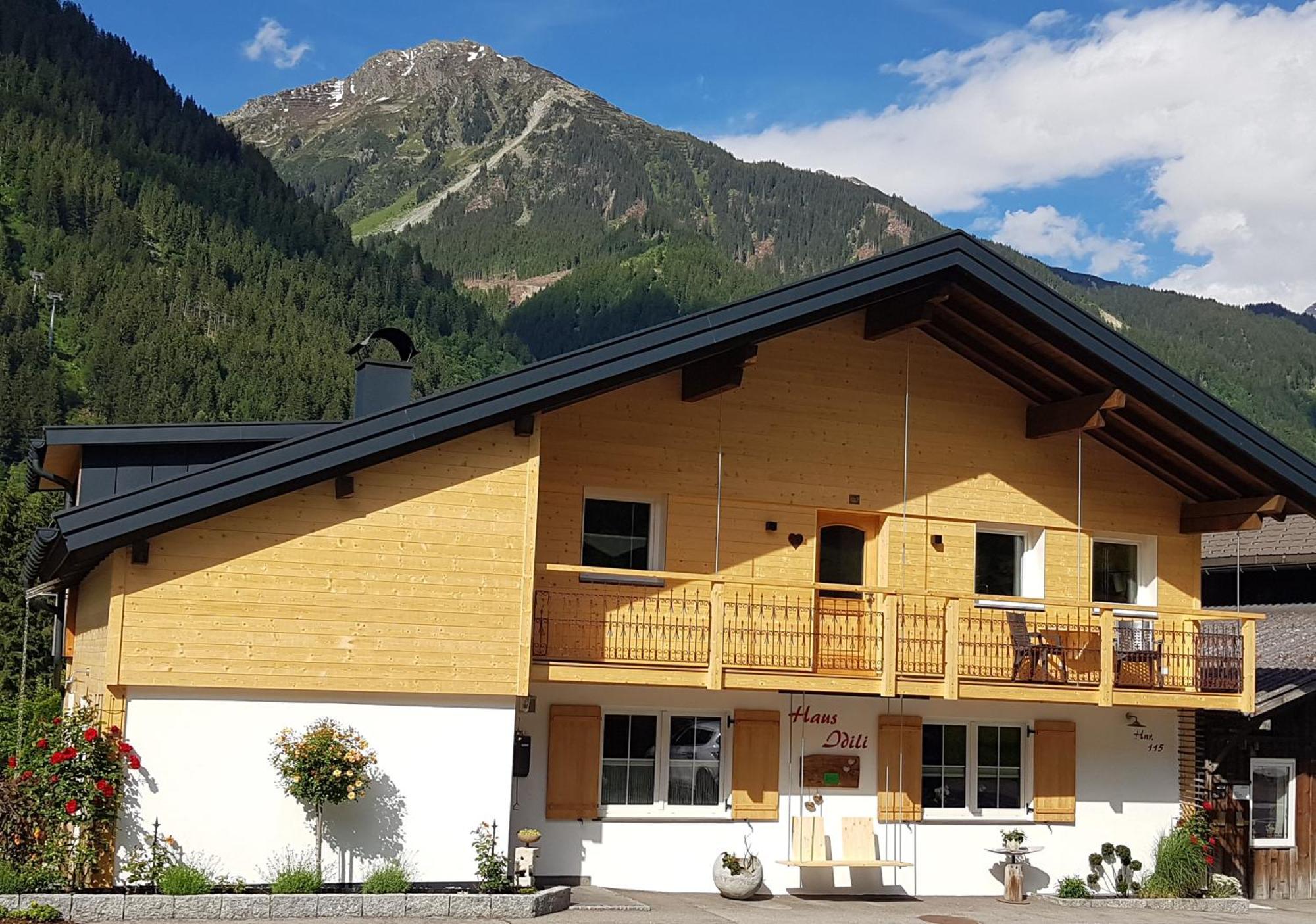 Ferienwohnung Haus Idili Sankt Gallenkirch Exterior foto